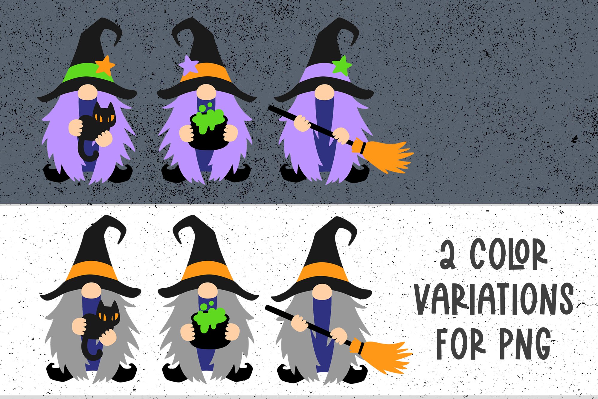 Gnomes Halloween svg bundle Halloween gnomes svg Witch svg view 3