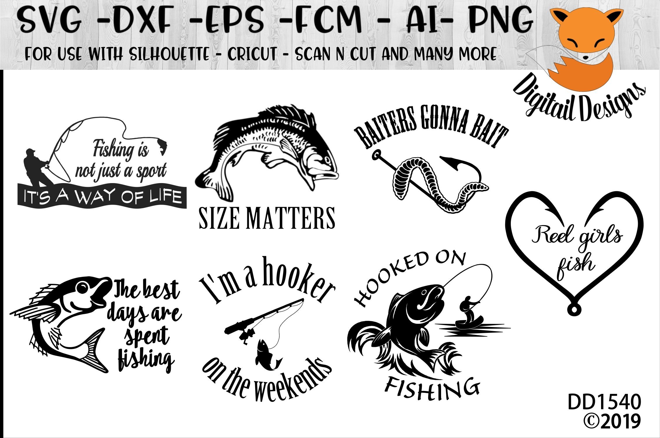 Fishing SVG Bundle