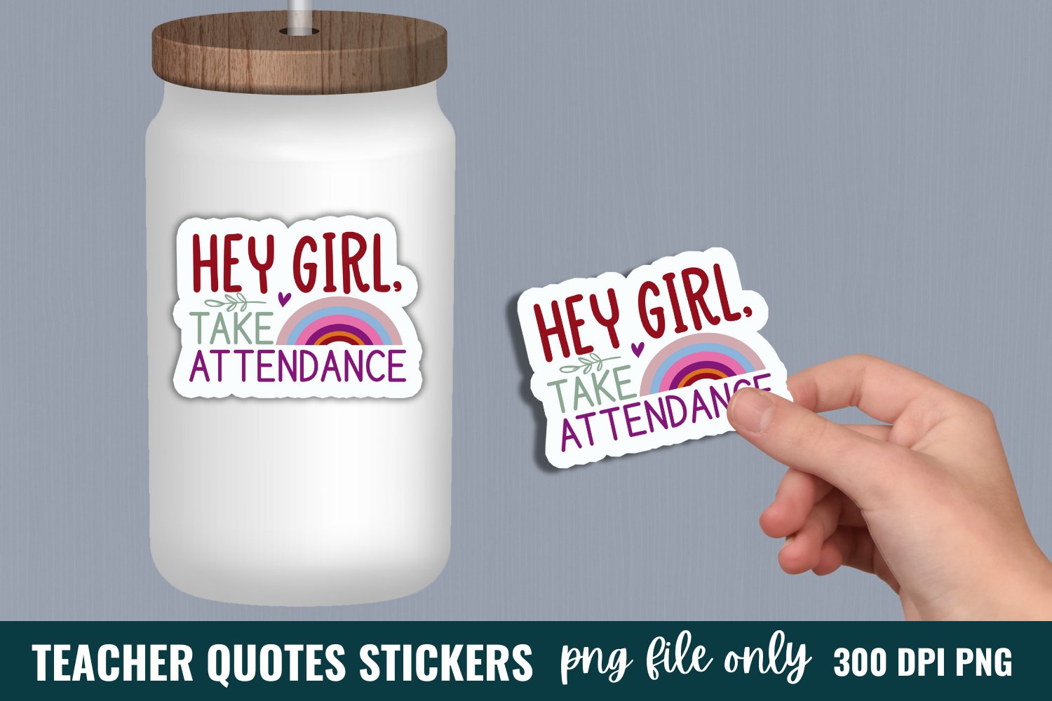 Teacher Sticker bundle, Teacher Stickers Bundle view 2