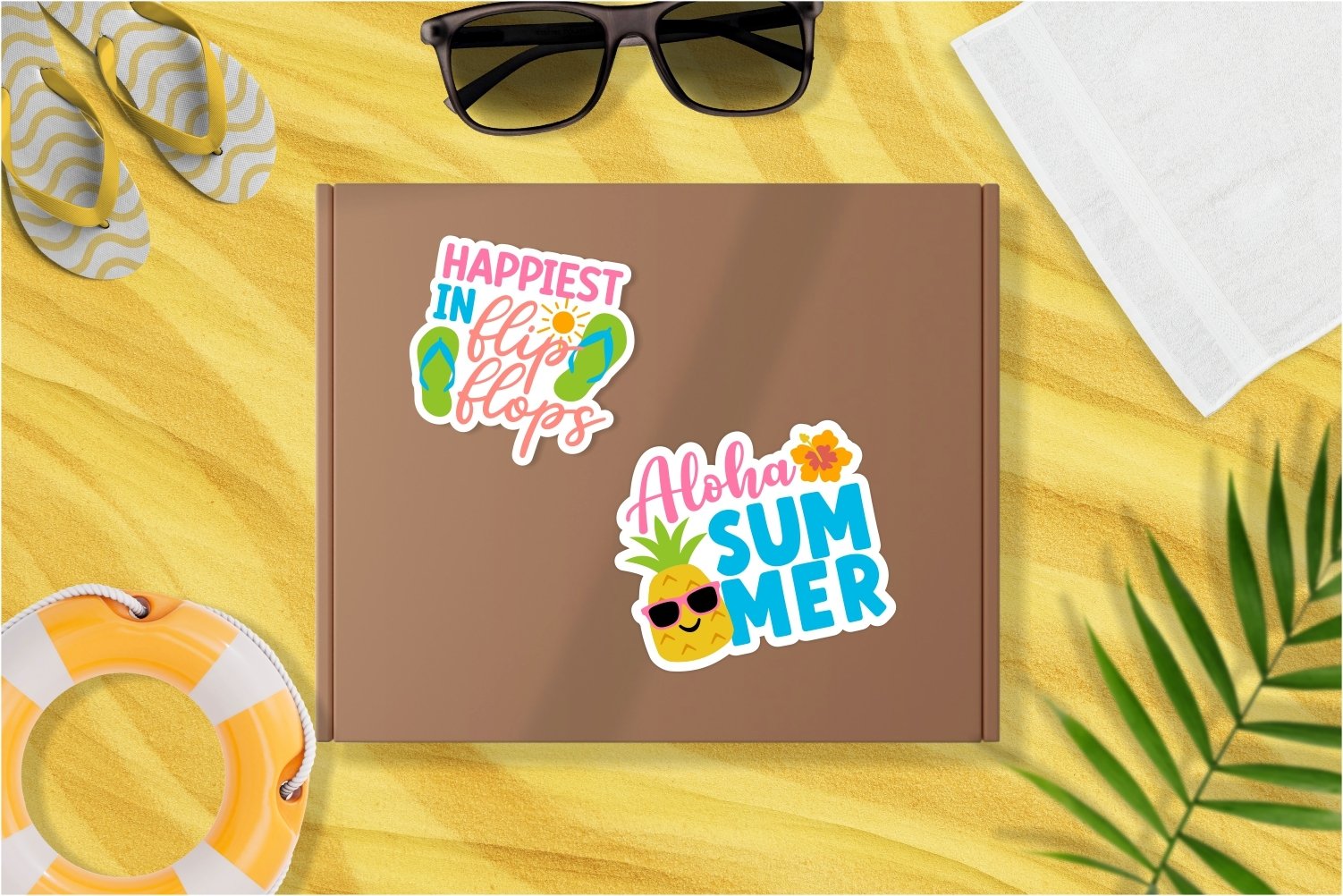 Summer sticker bundle | Summer Quotes Sticker view 3