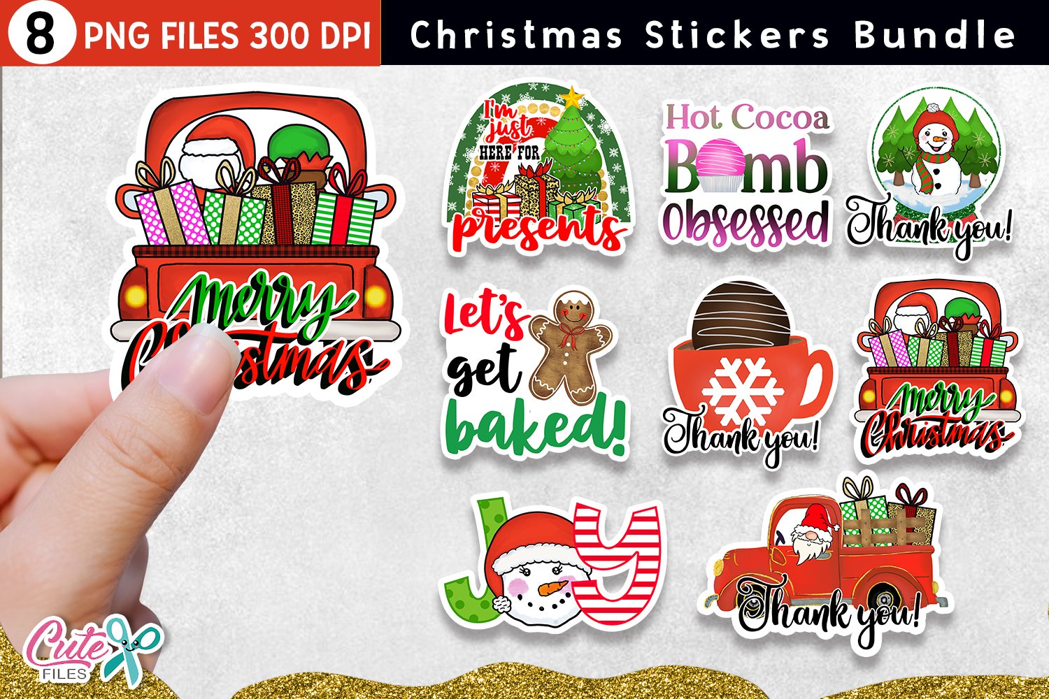 Christmas quotes for print and cut stickers