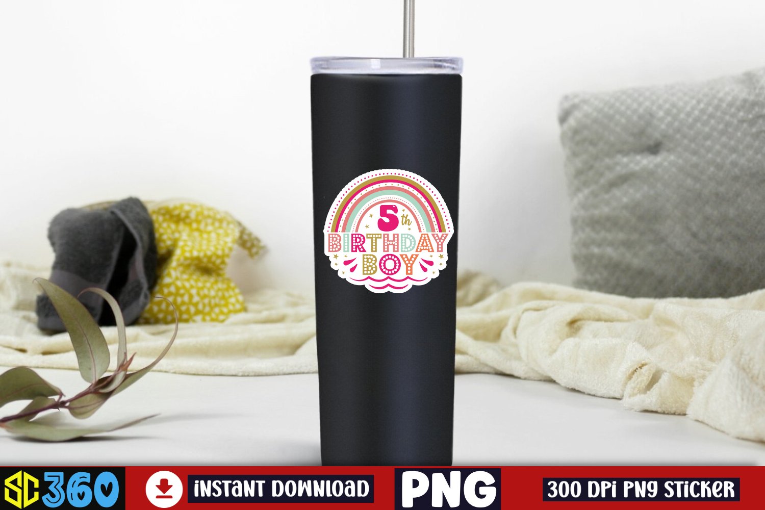 Birthday Sticker Bundle, Birthday Stickers view 2