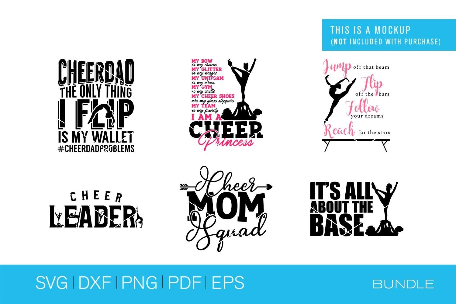 Cheer Bundle SVG files, Cheer svg files, cheer clipart