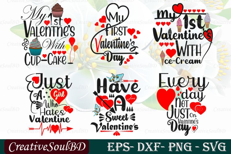 Valentines Day SVG Bundle, Valentines Day Svg,14th February