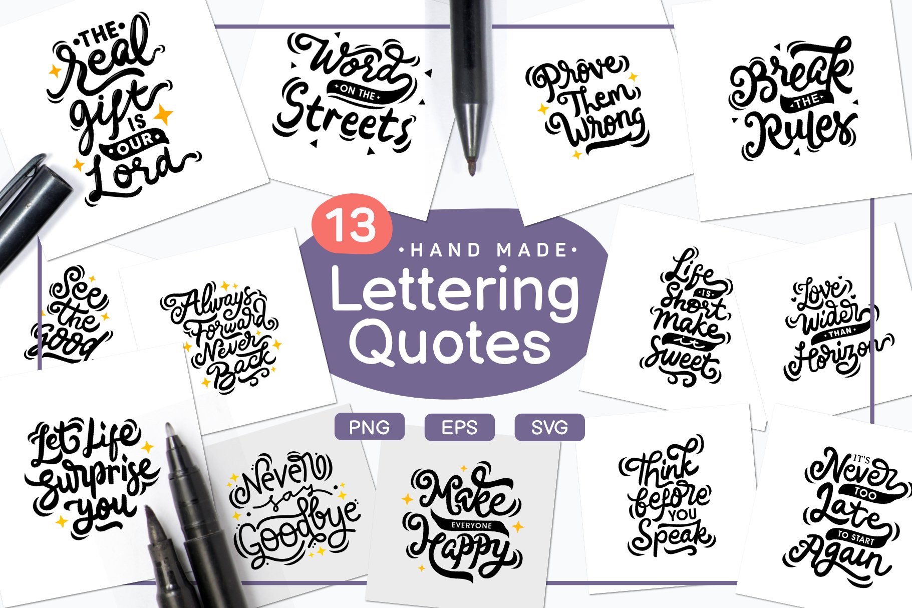 Lettering Quotes Collection