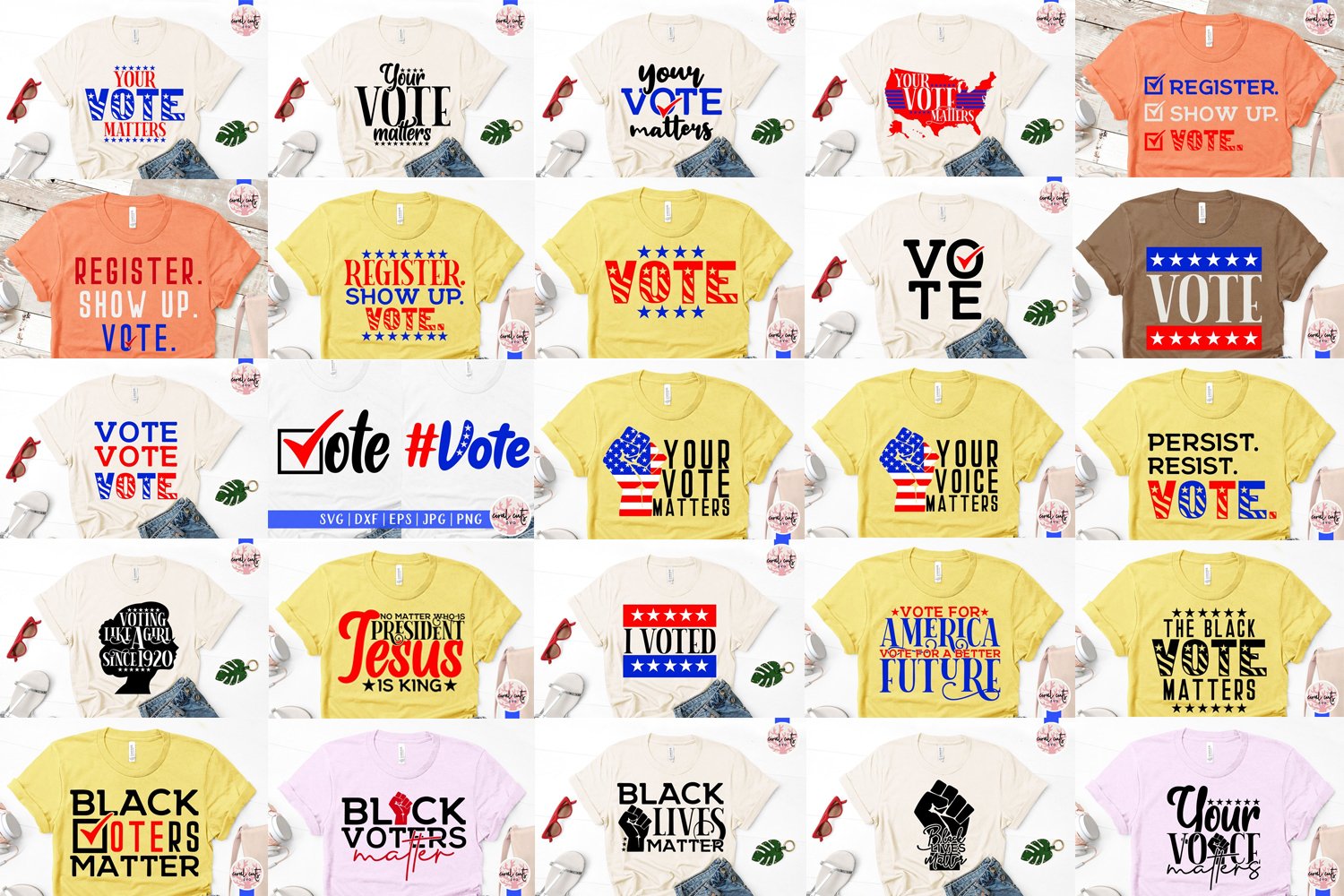 US President Elections Mega SVG Bundle - 75 Designs Included view 2