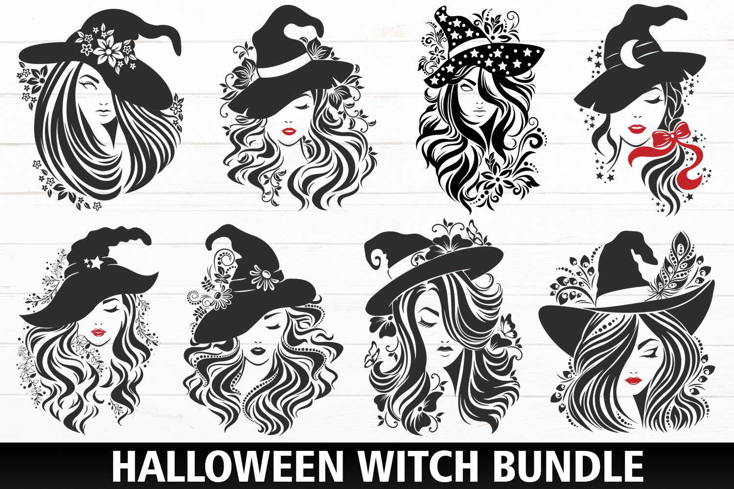 Halloween Witch SVG cut file, Halloween Witch svg design