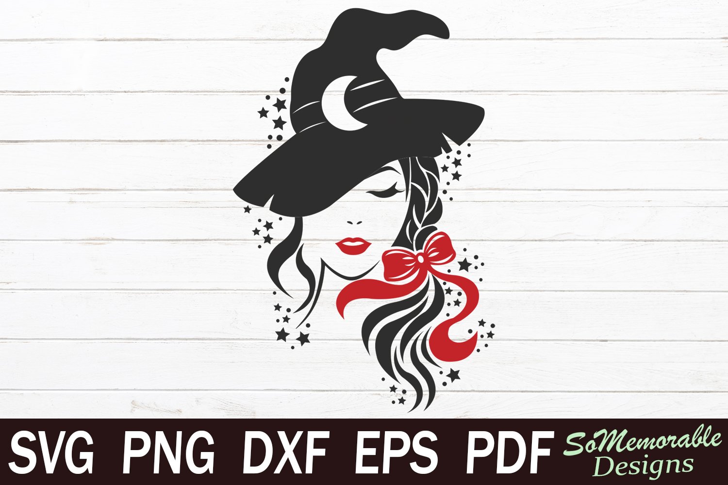 Halloween Witch SVG cut file, Halloween Witch svg design view 3