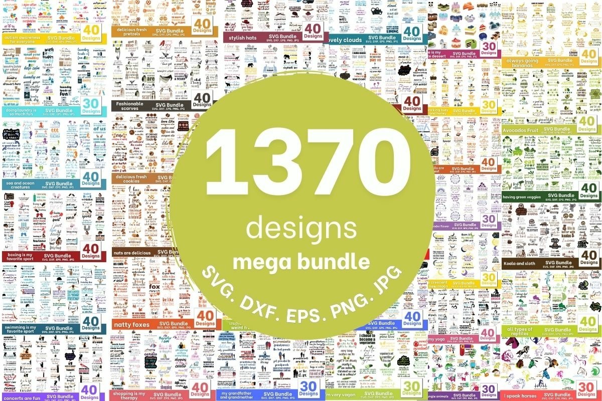 1370 Designs Mega Bundle