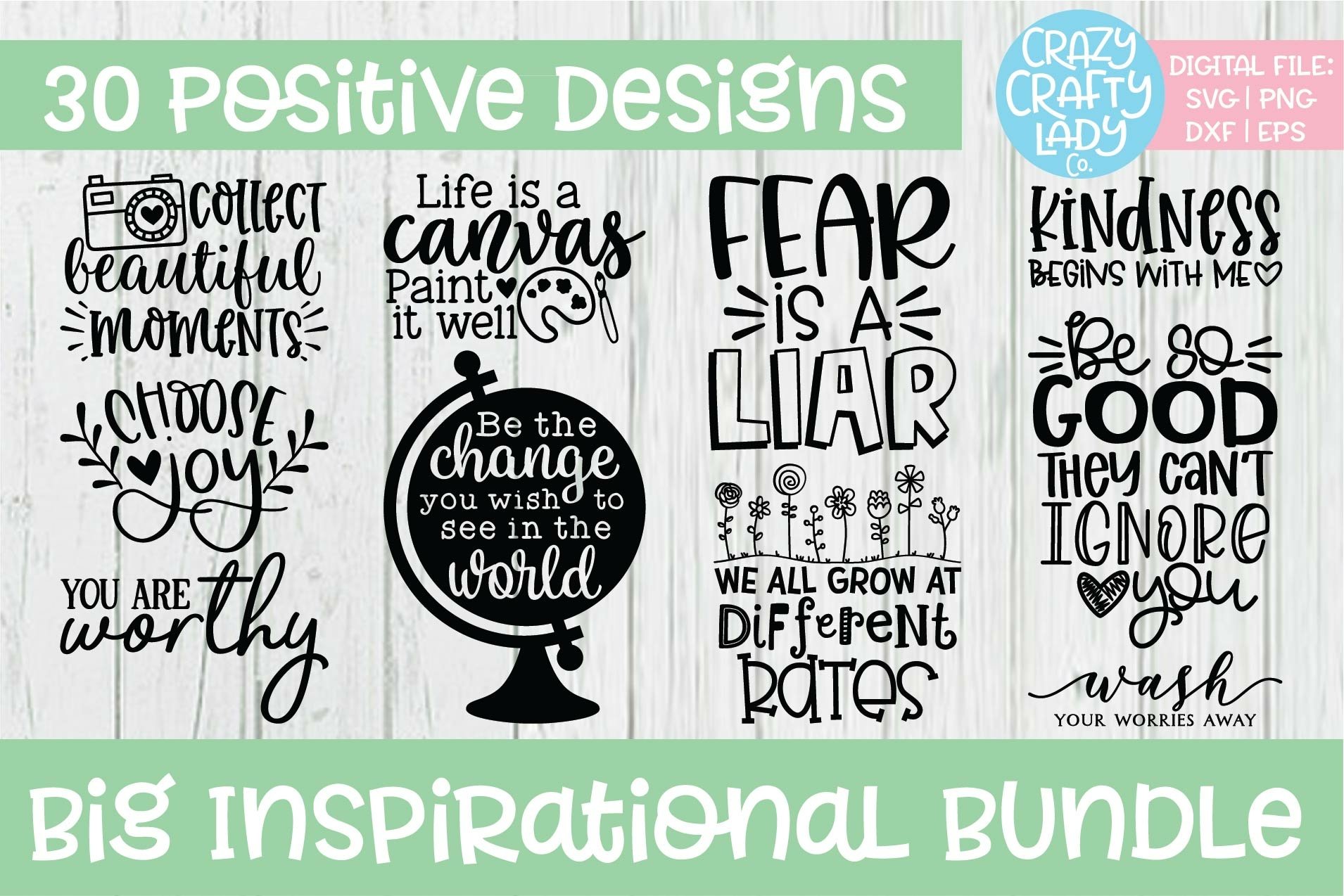 Inspirational SVG Bundle | Kindness PNG view 2