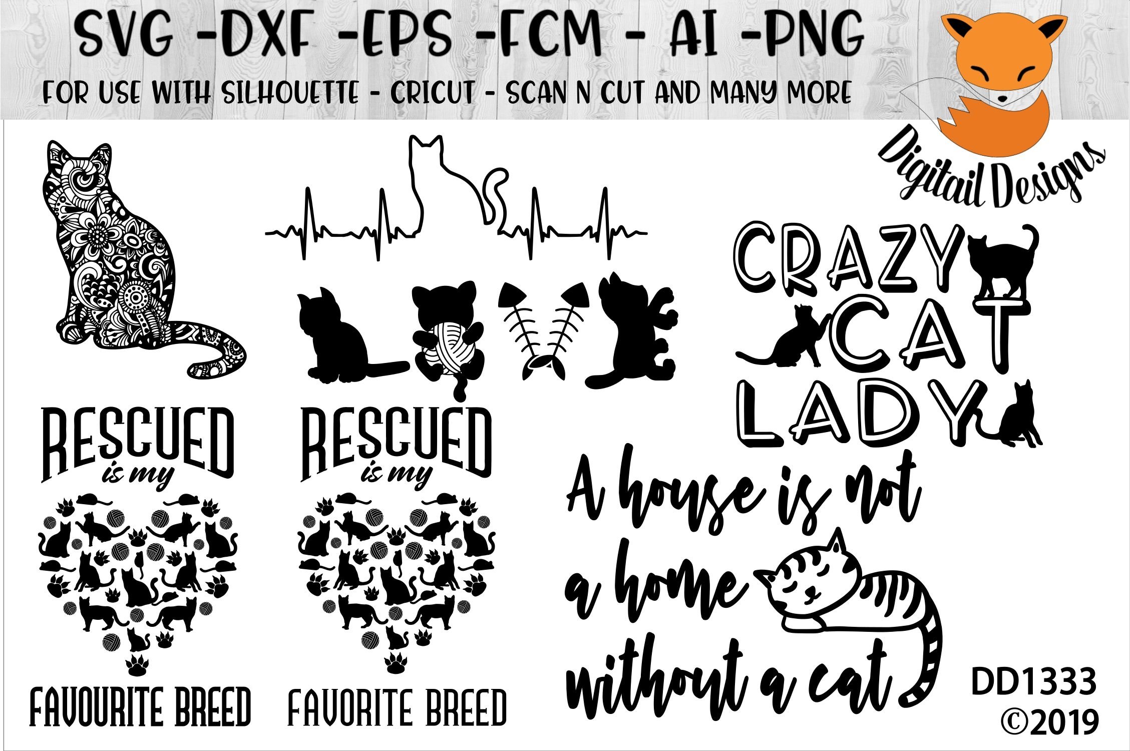 Cat Lover SVG Bundle