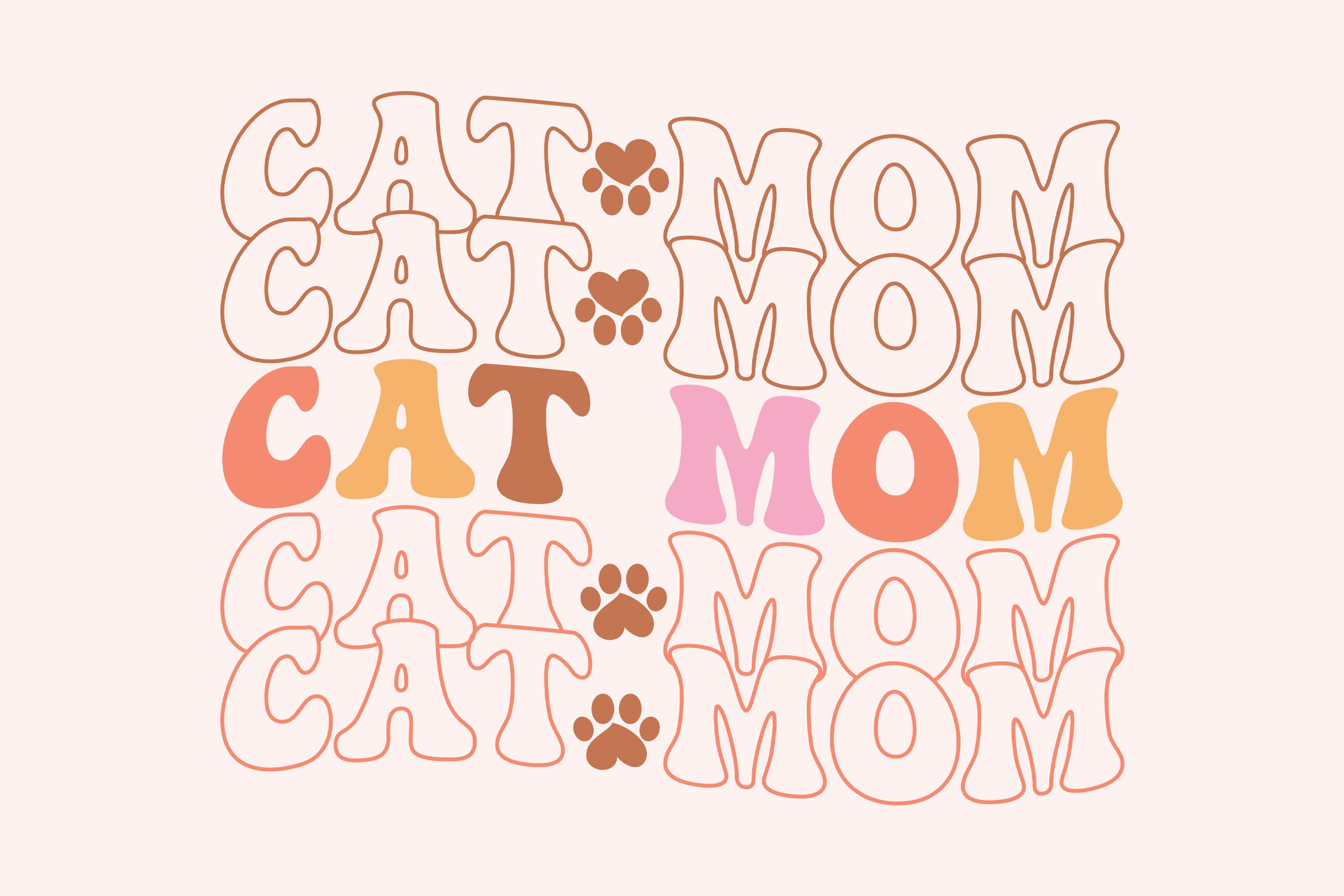 Cat Quote PNG Design Sublimation Bundle view 3