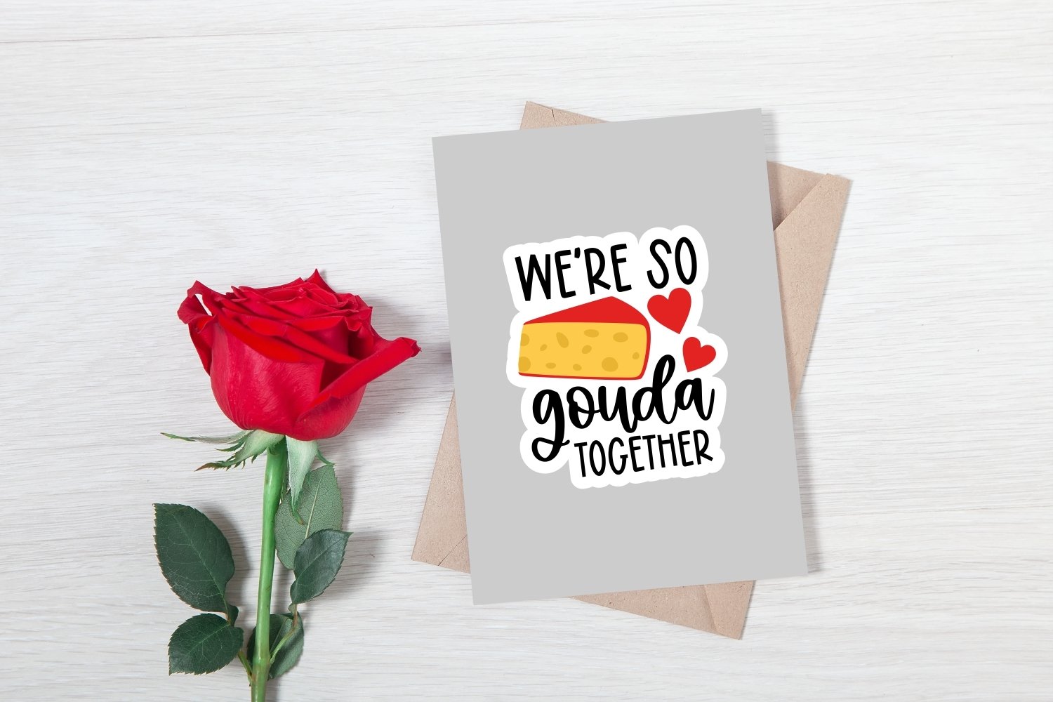 Valentine stickers | Valentine wine and cheese stickers view 2