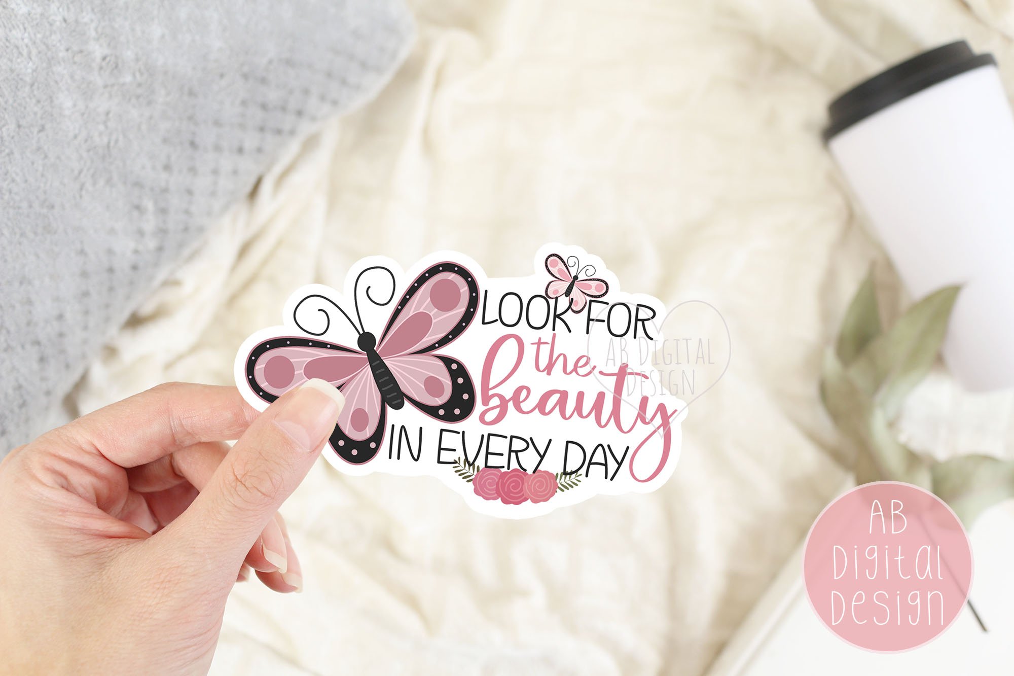 Inspirational Sticker Bundle, Kindness   Positivity Stickers view 2