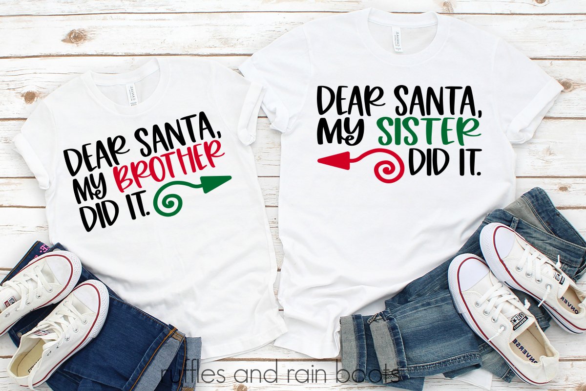 Dear Santa SVG Bundle - Fun Christmas SVG Set for Crafts view 2