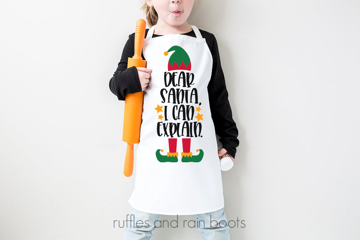 Dear Santa SVG Bundle - Fun Christmas SVG Set for Crafts view 3