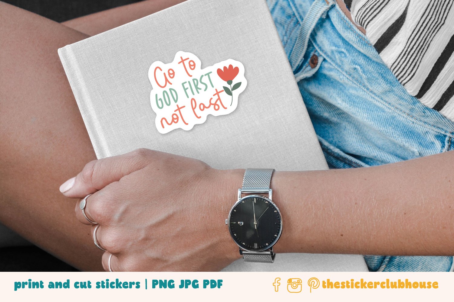 Christian Sticker Bundle | Jesus Stickers | Bible journaling view 2