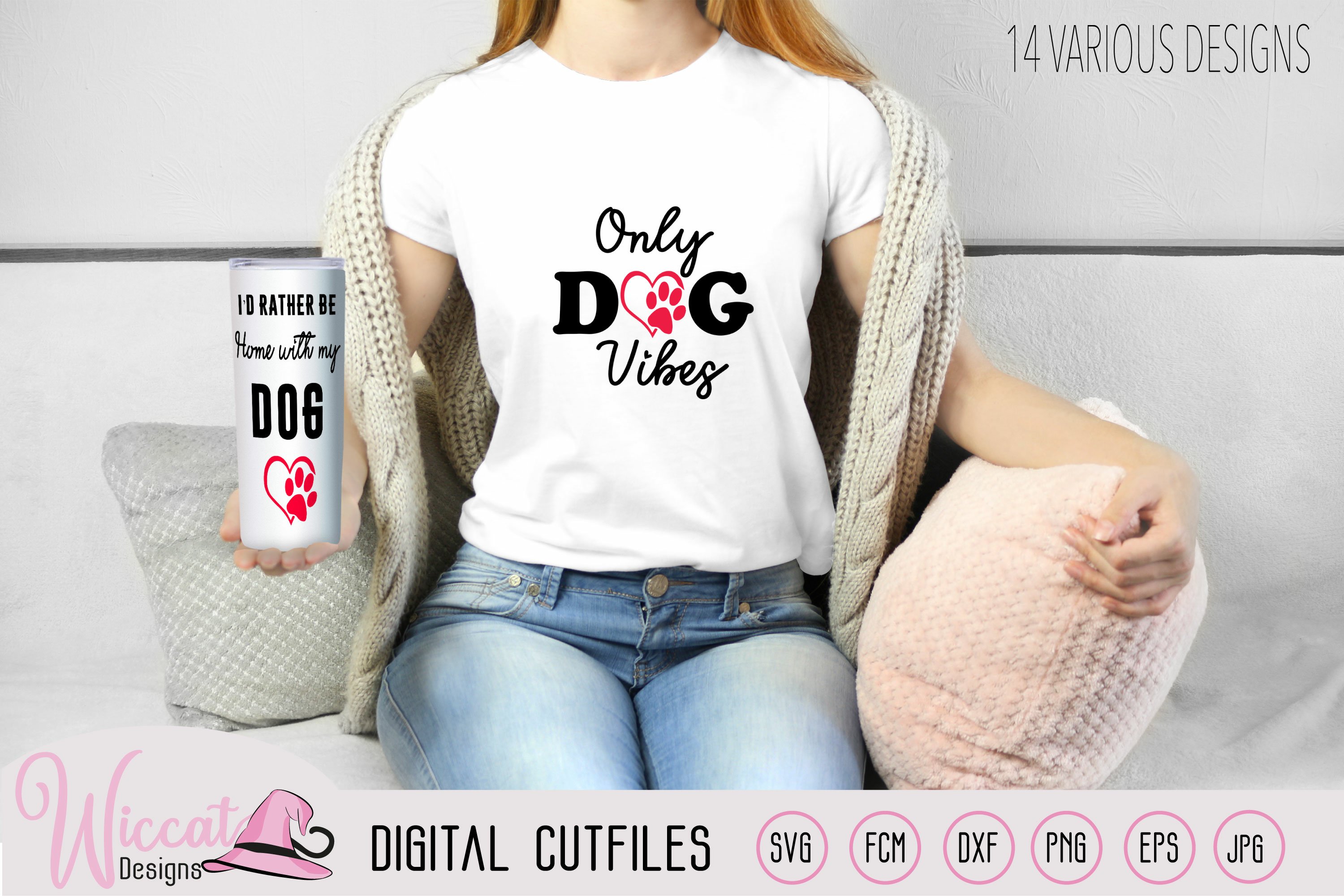 Funny Dog quote bundle, digital cut file and sublimation, Do view 2