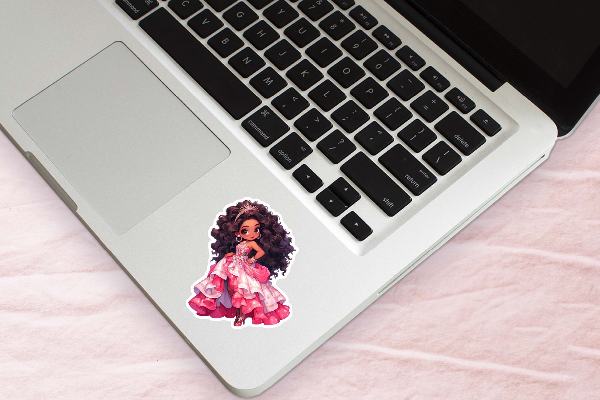 Princess Girl Stickers, Chibi Sticker Printable Sheet view 3