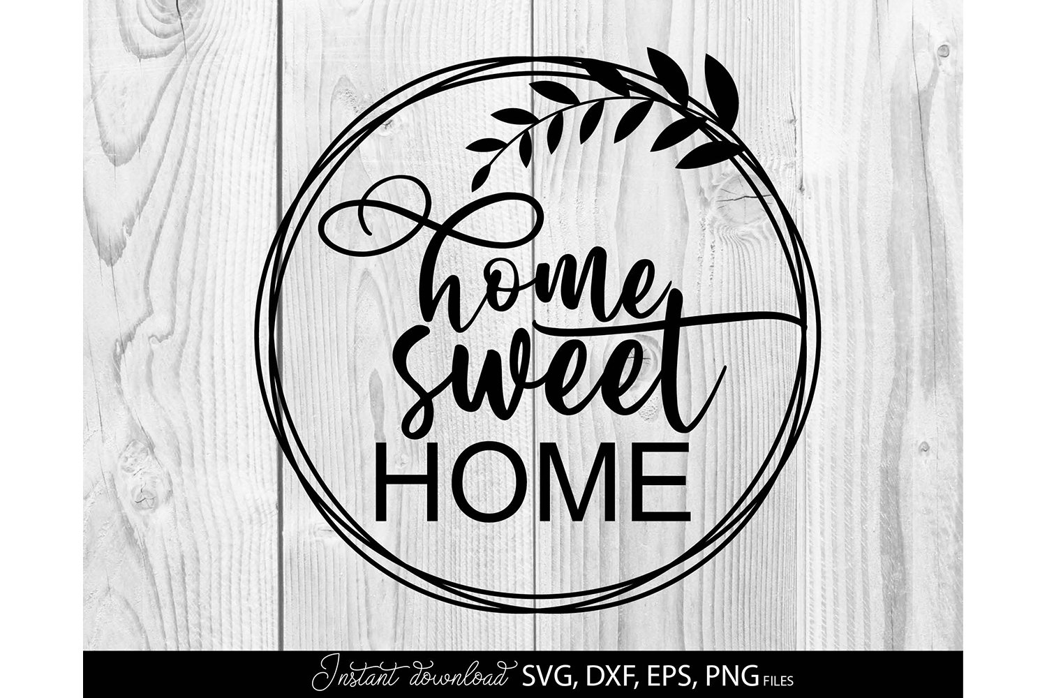 Family Sign SVG | Family Monogram SVG | Farmhouse Monogram view 3