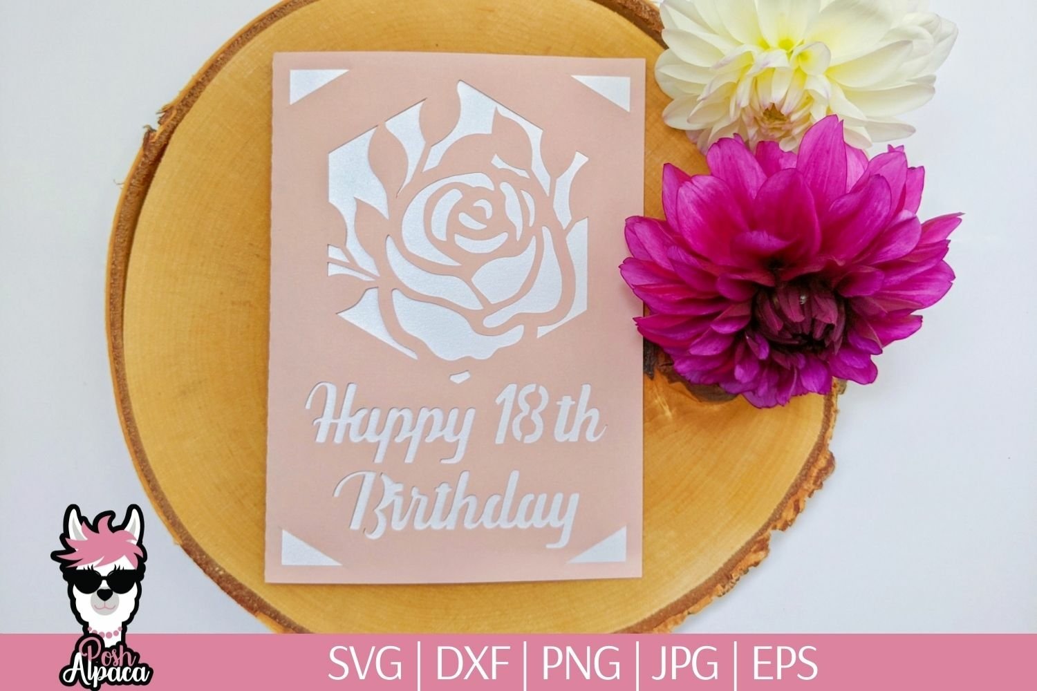 Birthday card svg bundle, happy birthday card template view 3