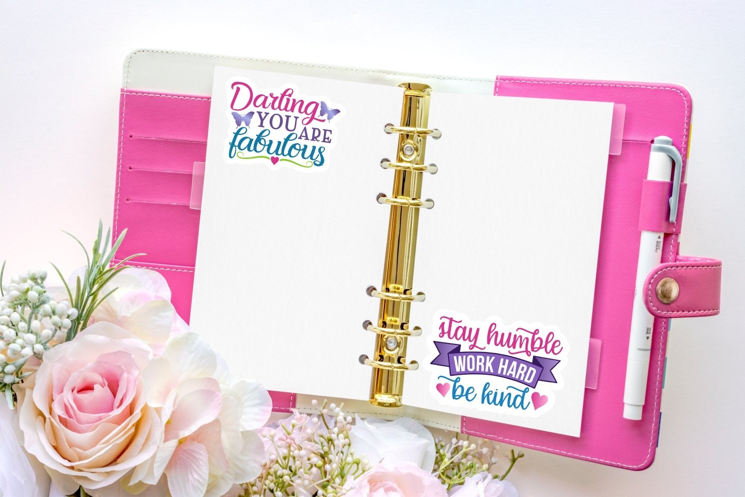 Inspirational and Motivational sticker bundle view 3