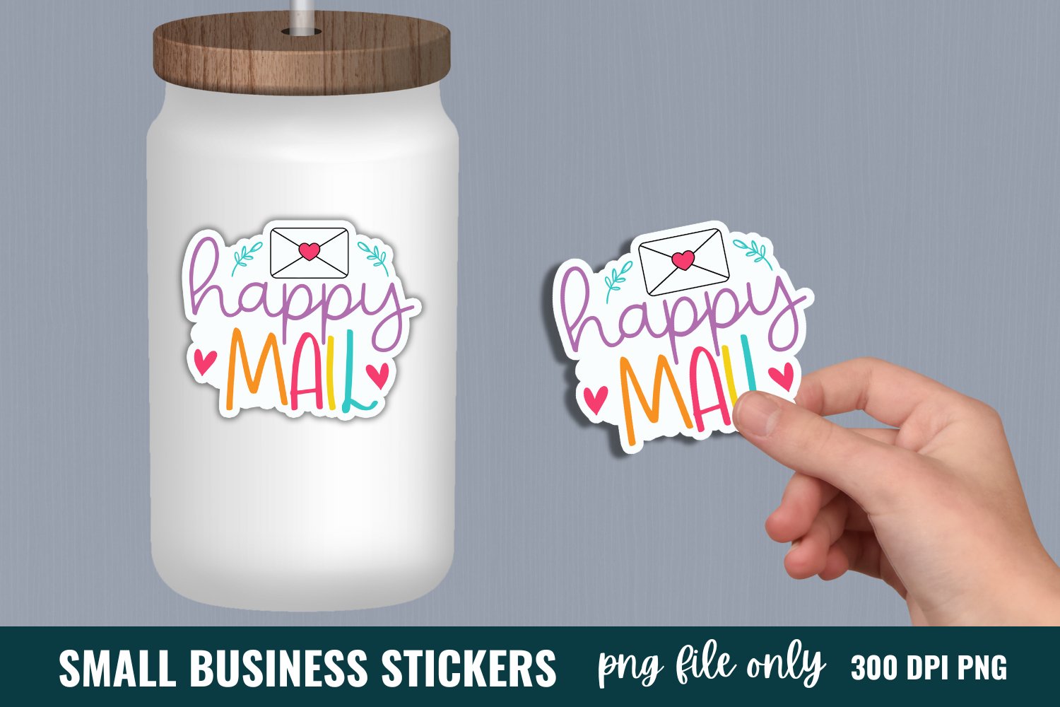 Small Business Sticker Bundle, Small business and packaging view 3