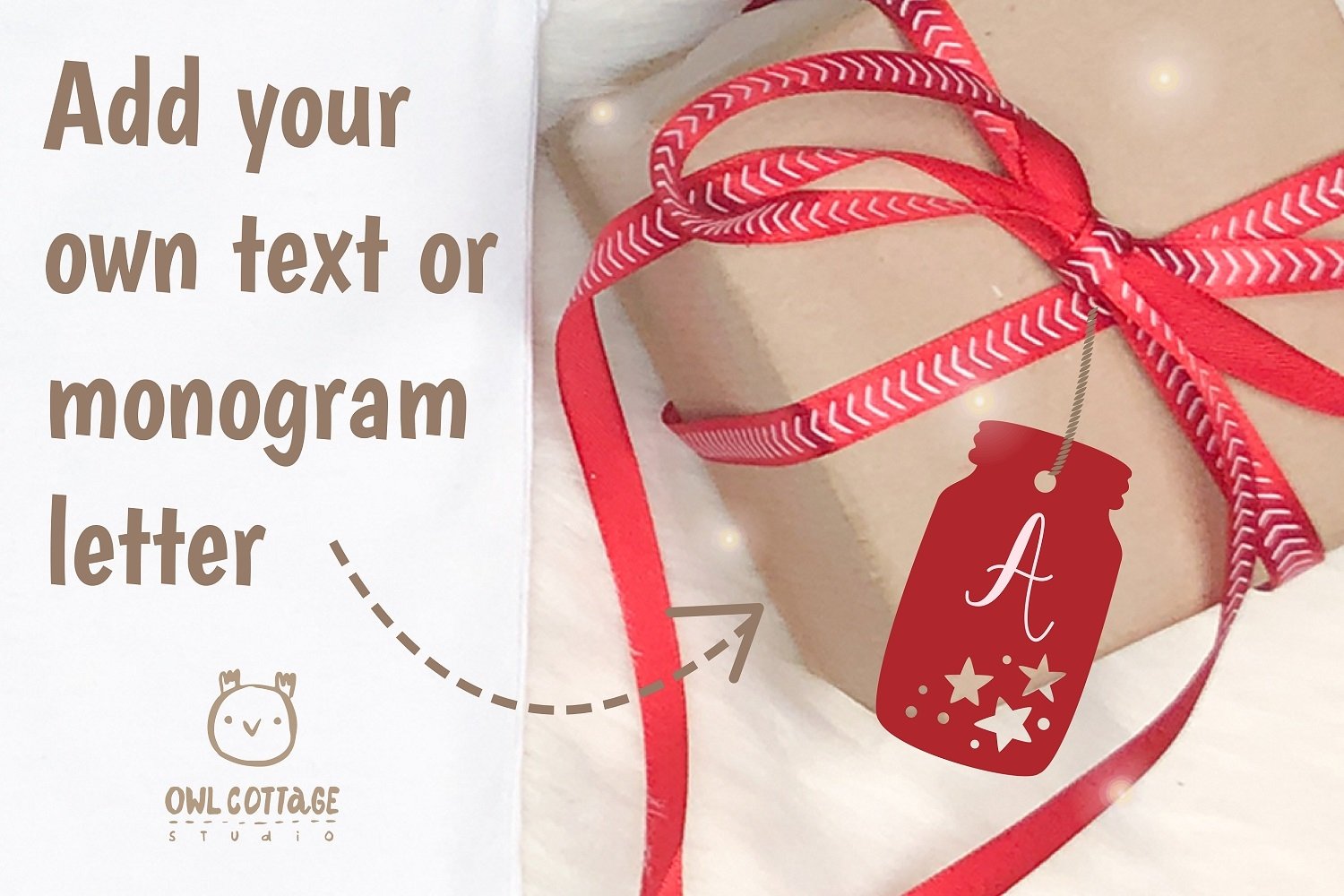 Christmas Gift Tags SVG Bundle, Gift Tags Labels Cut Files view 3