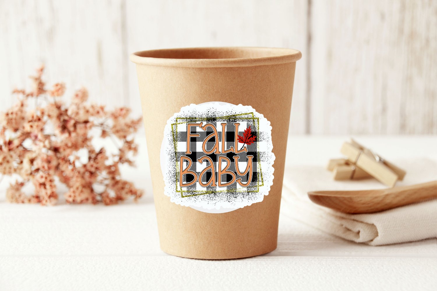 Fall and Autumn Sticker Bundle, Fall Packaging Stickers view 3