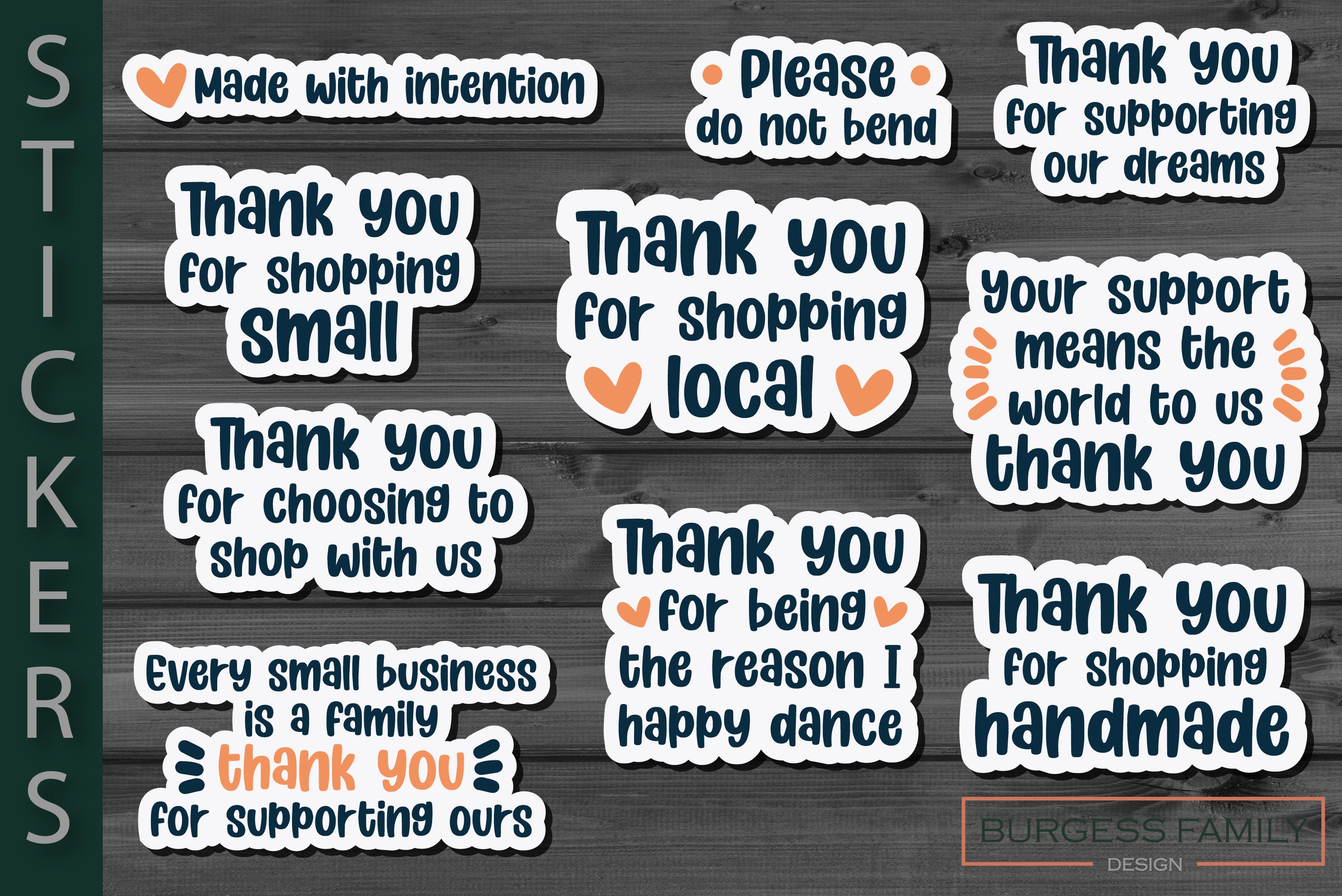 Sticker Small business bundle Vol V