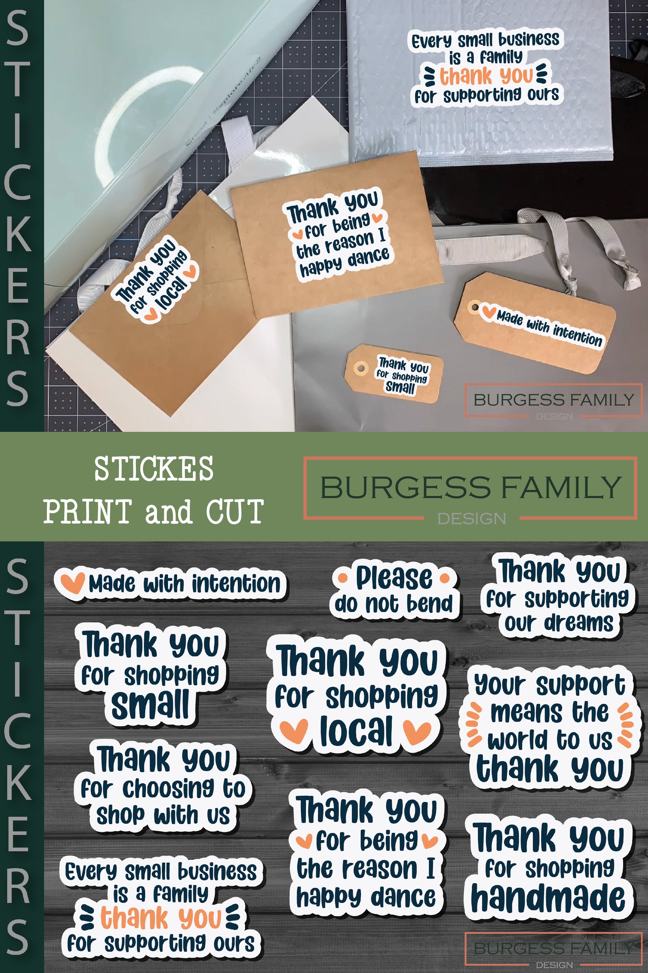 Sticker Small business bundle Vol V view 3