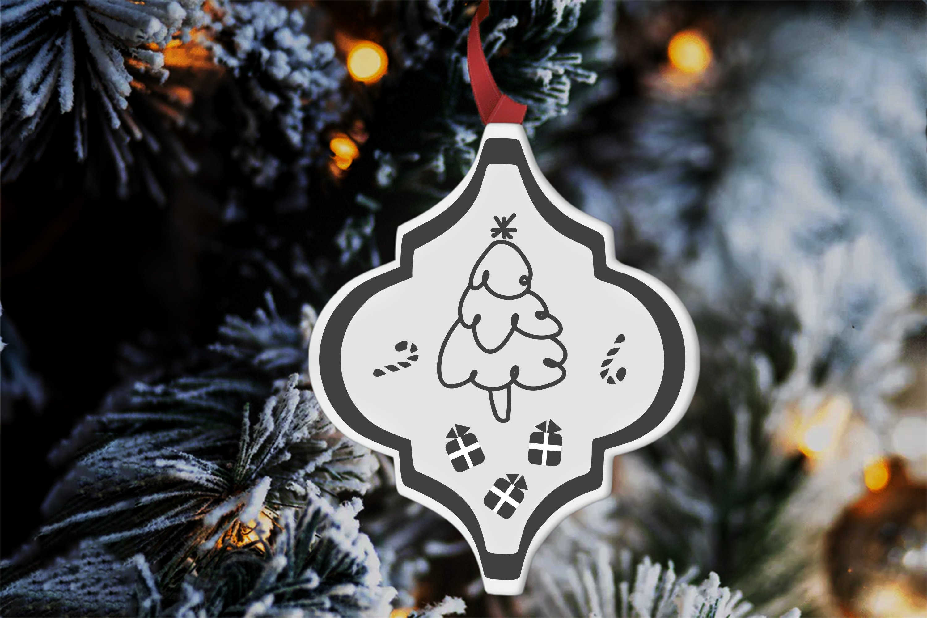 arabesque ornaments bundles svg christmas ornament designs view 3