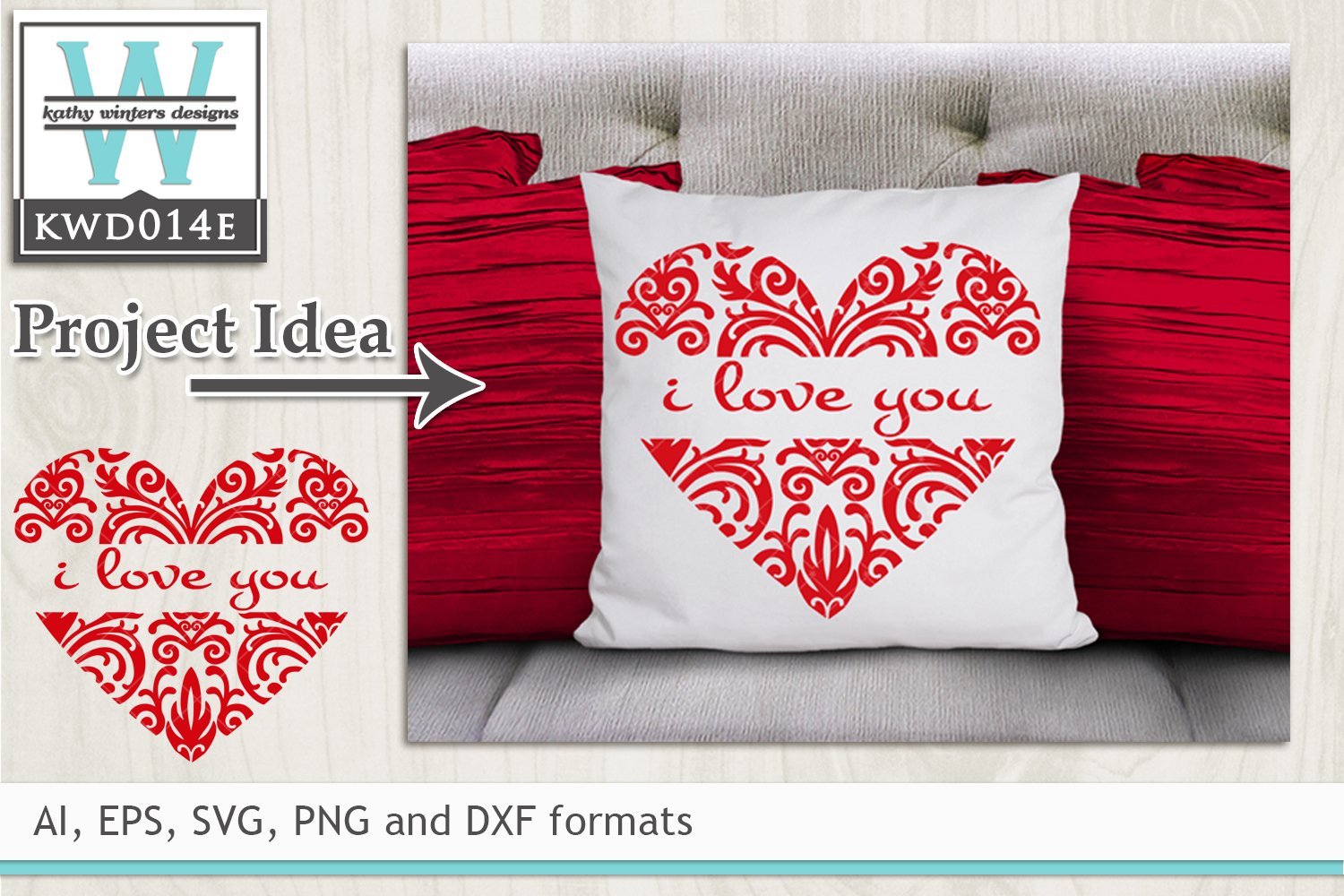 BUNDLED | Valentines Cutting Files view 3