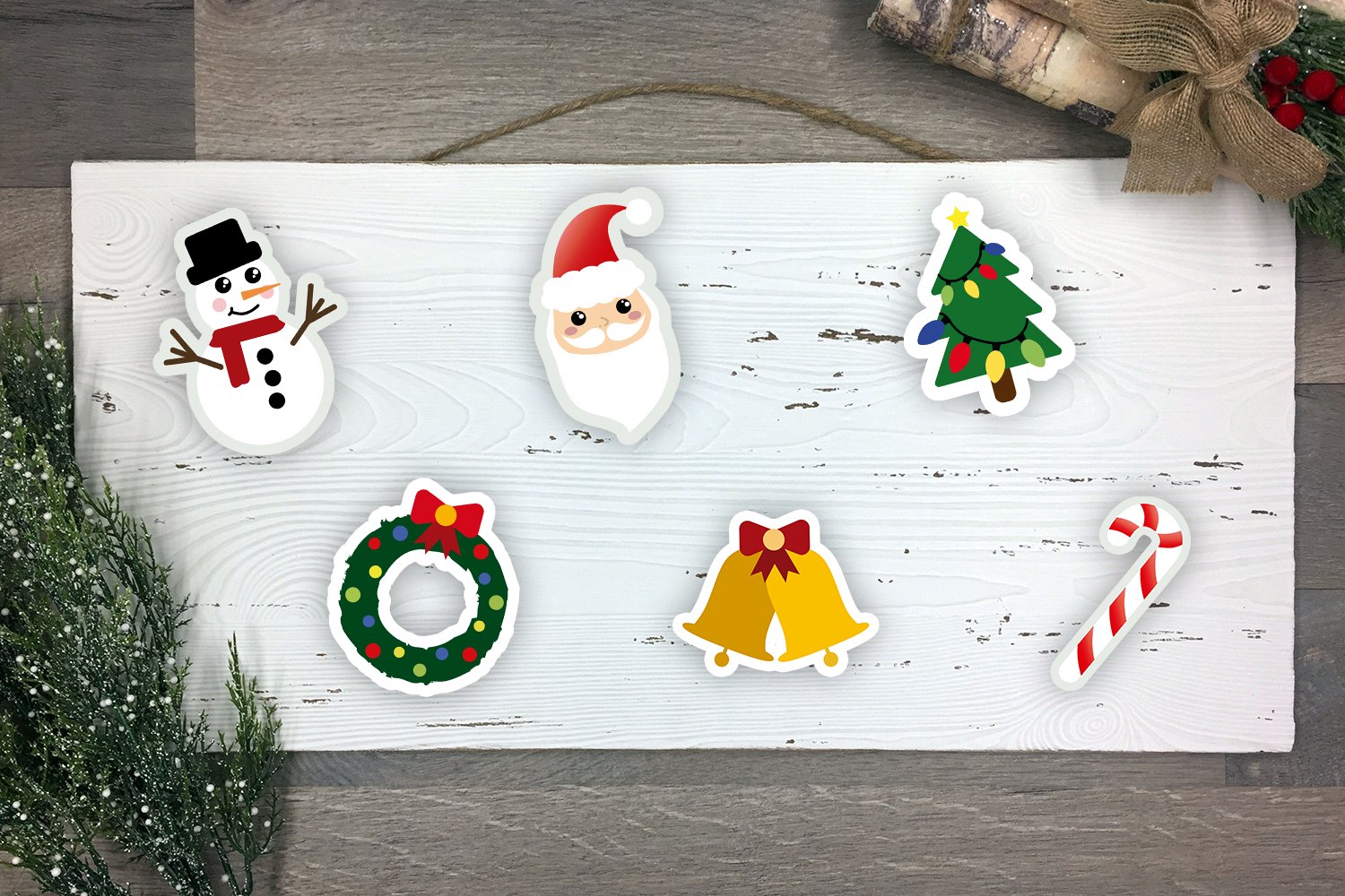 Christmas Stickers Bundle - 35 Printable Stickers view 3
