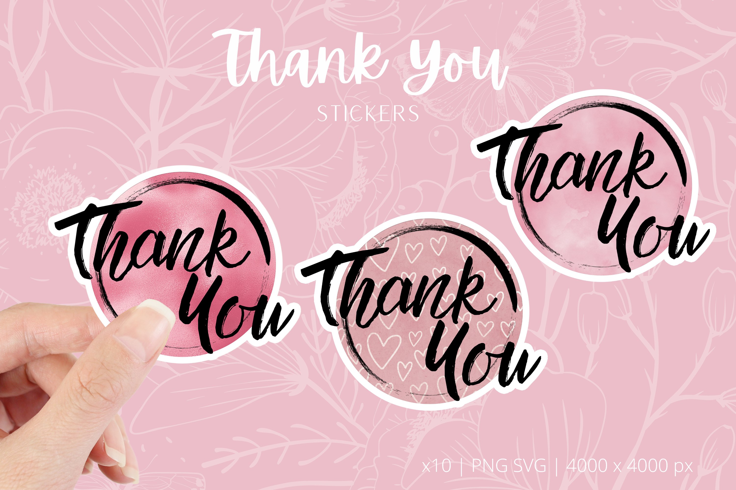Thank You Stickers