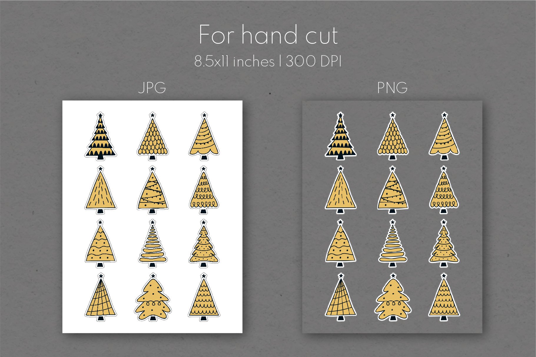 Printable Christmas Sticker Bundle | Christmas Tree Part 2 view 3