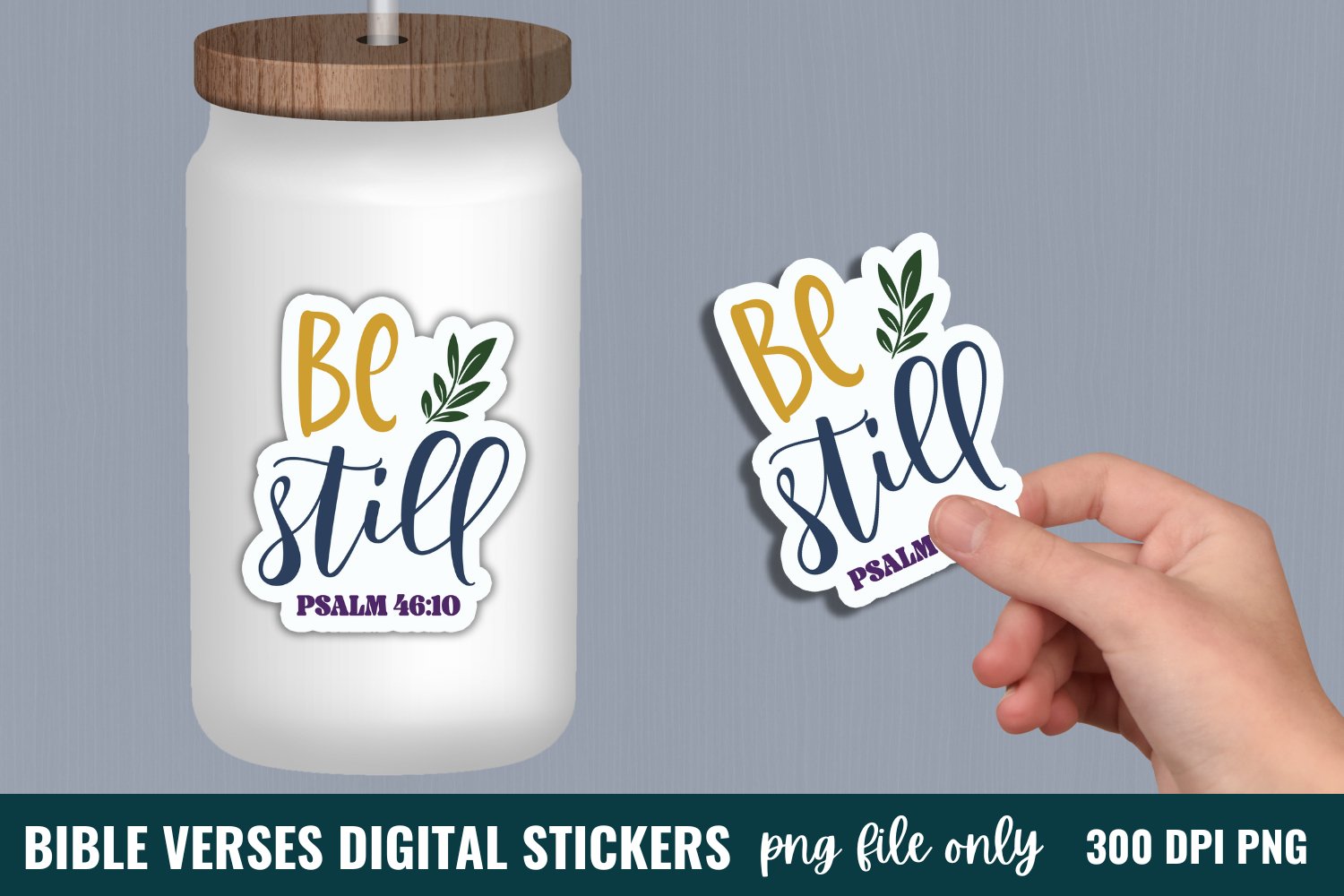 Bible Verse Stickers, Religious Stickers, Christian Stickers view 2