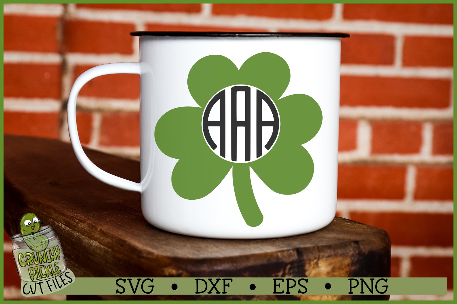 St Patricks Day Monogram SVG Bundle view 3