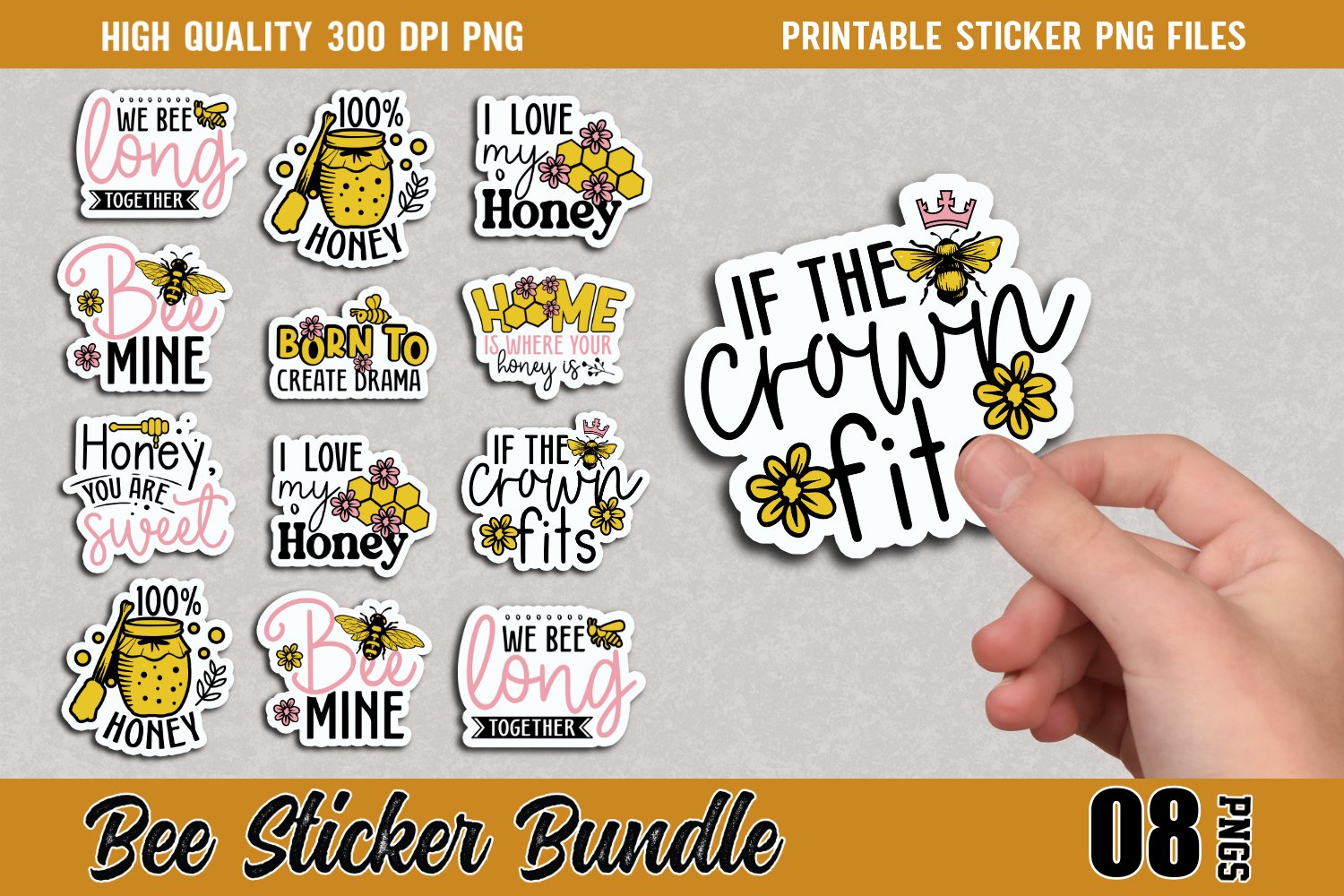 Bee Stickers Bumble, Bee Stickers For Scrapbooking