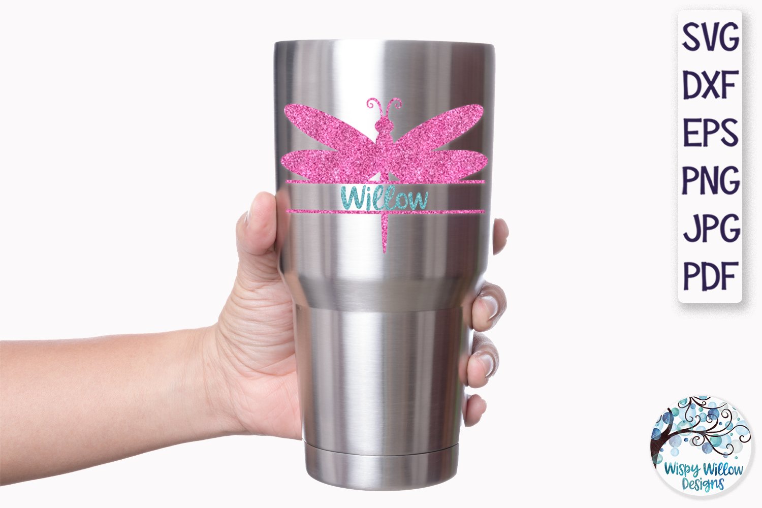 Dragonfly SVG Bundle | Quote, Outline, Mandala, Monogram view 3