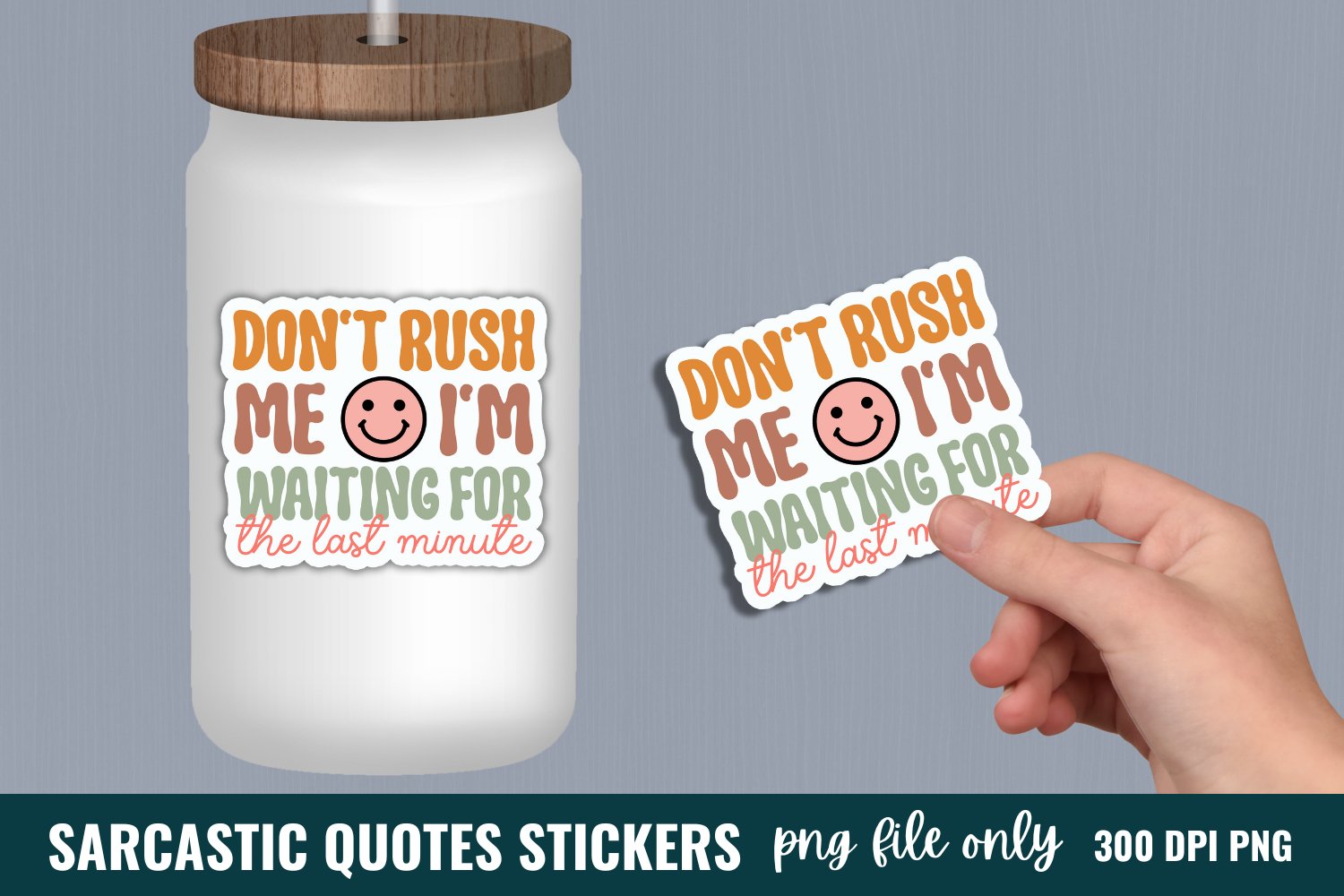 Sarcastic Quotes Sticker Bundle, Funny Sticker Bundle view 3