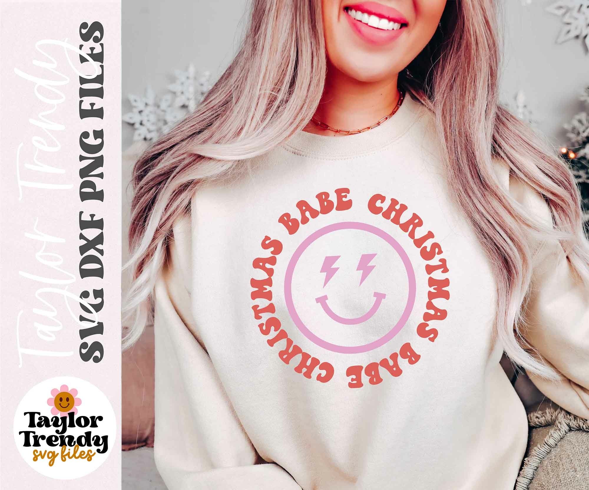 Trendy Retro Christmas SVG Bundle Vol.1 view 2