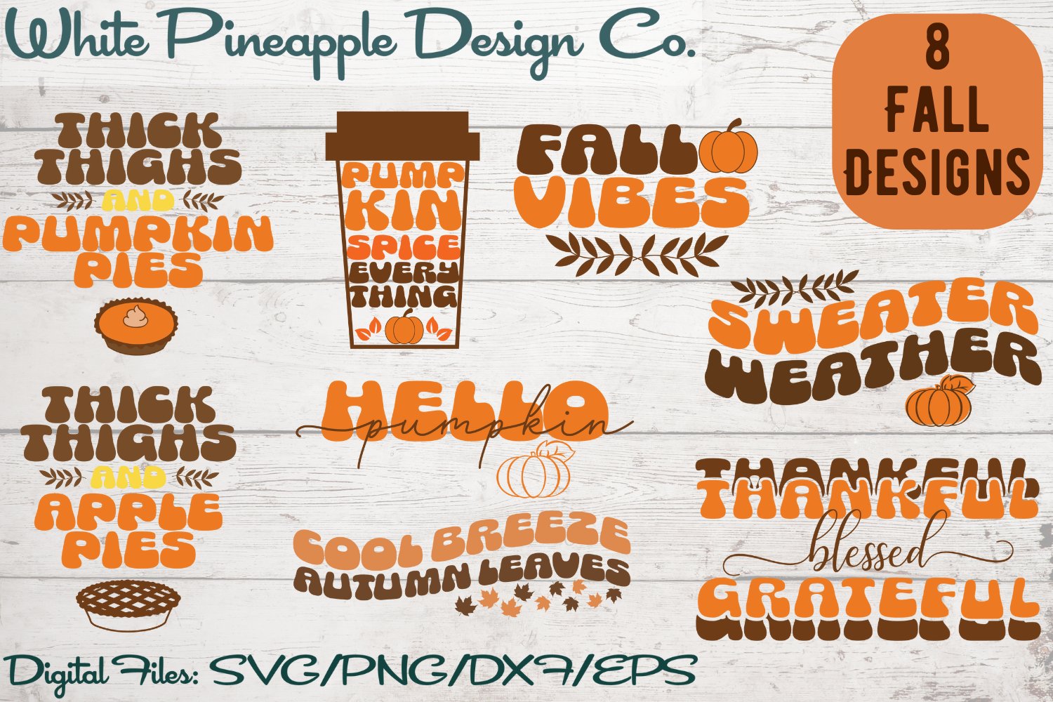 Fall SVG Bundle, Fall Vibes SVG, Sweater Weather SVG