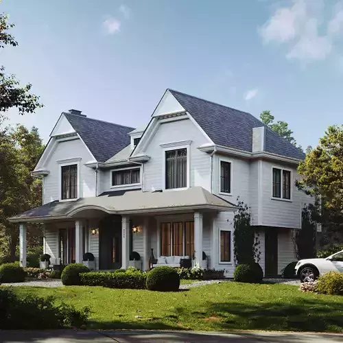 House Set 02 3D model