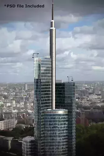 Skyscraper 3 3D model