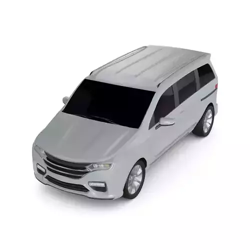 Minivan Car 3D model