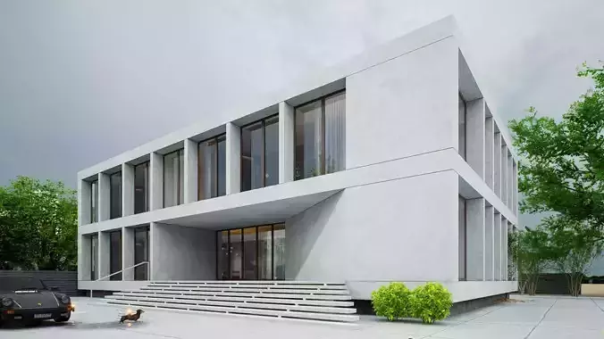 building Low-poly 3D model