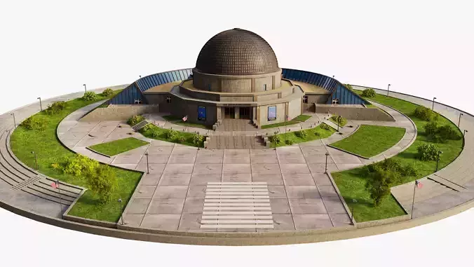 Adler Planetarium 3D model