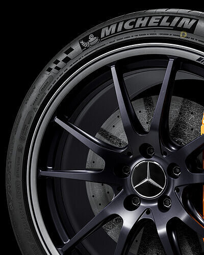 Michelin Pilot Sport Cup 2 325 30 ZR20 106Y AMG 3D model view 3