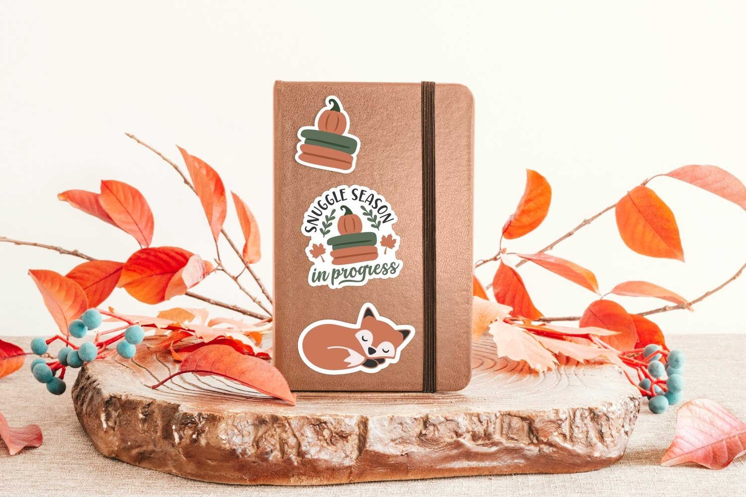 Cozy Fall sticker Bundle | Autumn stickers view 3